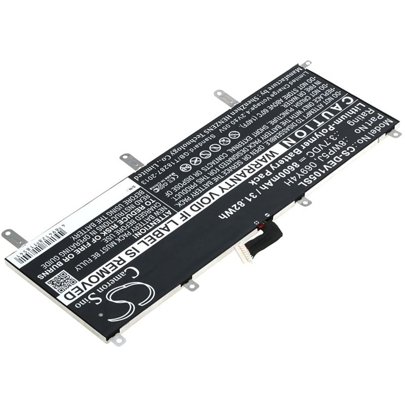 Li-polymer Battery Fits Dell, Venue 10 5000, Venue 10 5050 3.7v, 8600mah Tablet Cameron Sino Technology Limited
