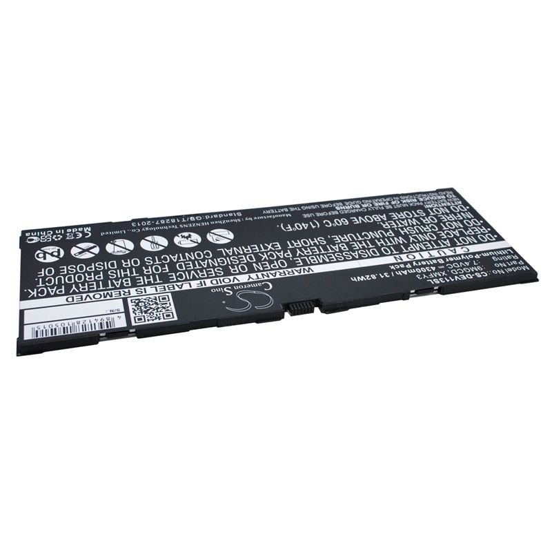 Li-Polymer Battery fits Dell, T06g, Venue 11 Pro 5130 7.4V, 4300mAh Tablet Cameron Sino Technology Limited