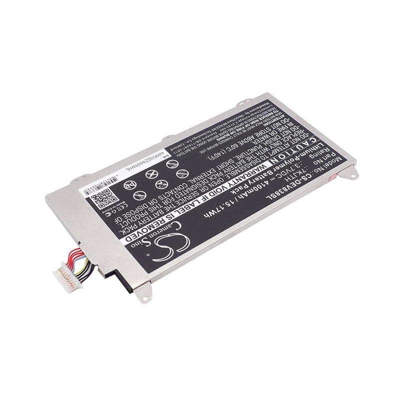 Li-Polymer Battery fits Dell, Venue 8 Pro 3845 3.7V, 4100mAh Tablet Cameron Sino Technology Limited