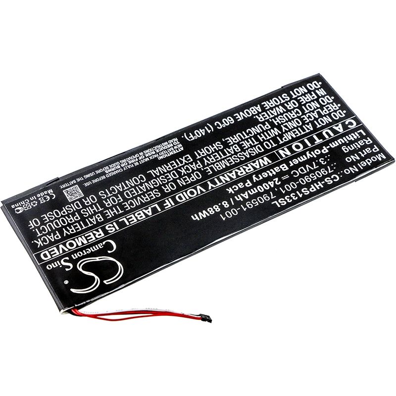 Li-Polymer Battery fits Hp, 7 Plus G2, 7 Plus G2 1331 3.7V, 2400mAh Tablet Cameron Sino Technology Limited