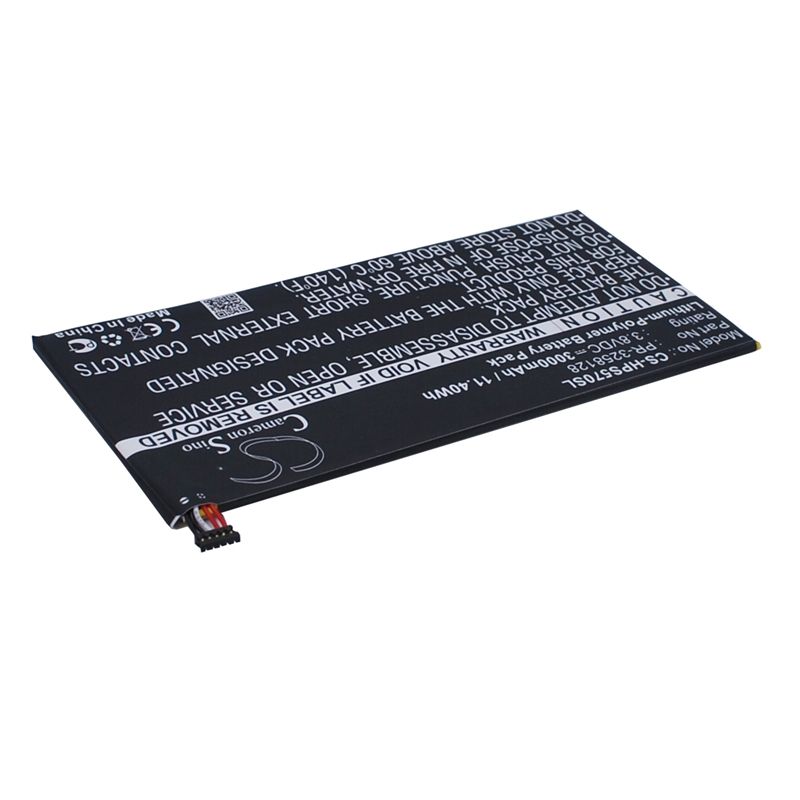 Li-polymer Battery Fits Hp, Stream 7 5700, Stream 7 5700ng, Stream 7 5709 3.8v, 3000mah Tablet Cameron Sino Technology Limited
