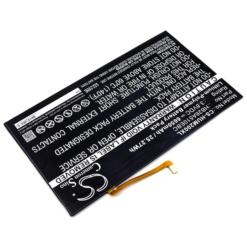 Li-polymer Battery Fits Huawei, Fdr-a01w, Fdr-a03l, M2-a01l 3.8v, 6650mah Tablet Cameron Sino Technology Limited