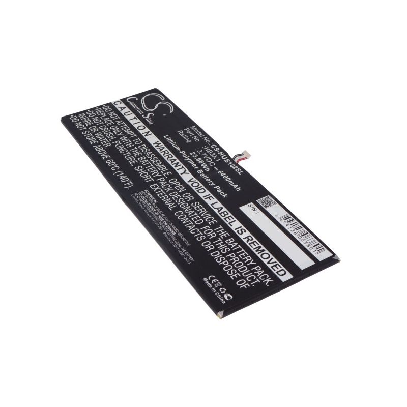 Li-Polymer Battery fits Huawei, Mediapad 10 Link, S10-201w, S10-201wa 3.7V, 6400mAh Tablet Cameron Sino Technology Limited