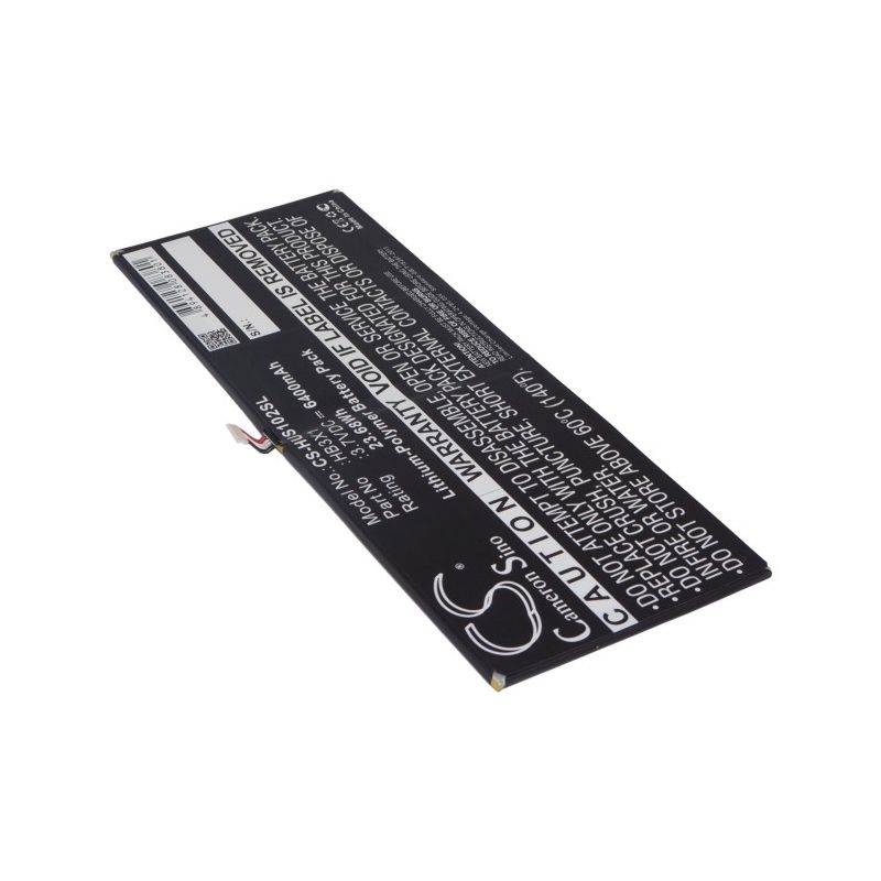 Li-Polymer Battery fits Huawei, Mediapad 10 Link, S10-201w, S10-201wa 3.7V, 6400mAh Tablet Cameron Sino Technology Limited