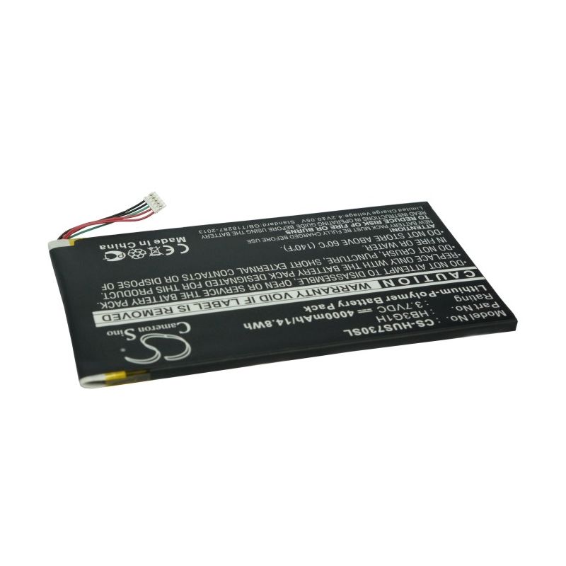 Li-Polymer Battery fits Huawei, Mediapad, Mediapad 7, Mediapad 7 Lite 3.7V, 4000mAh Tablet Cameron Sino Technology Limited
