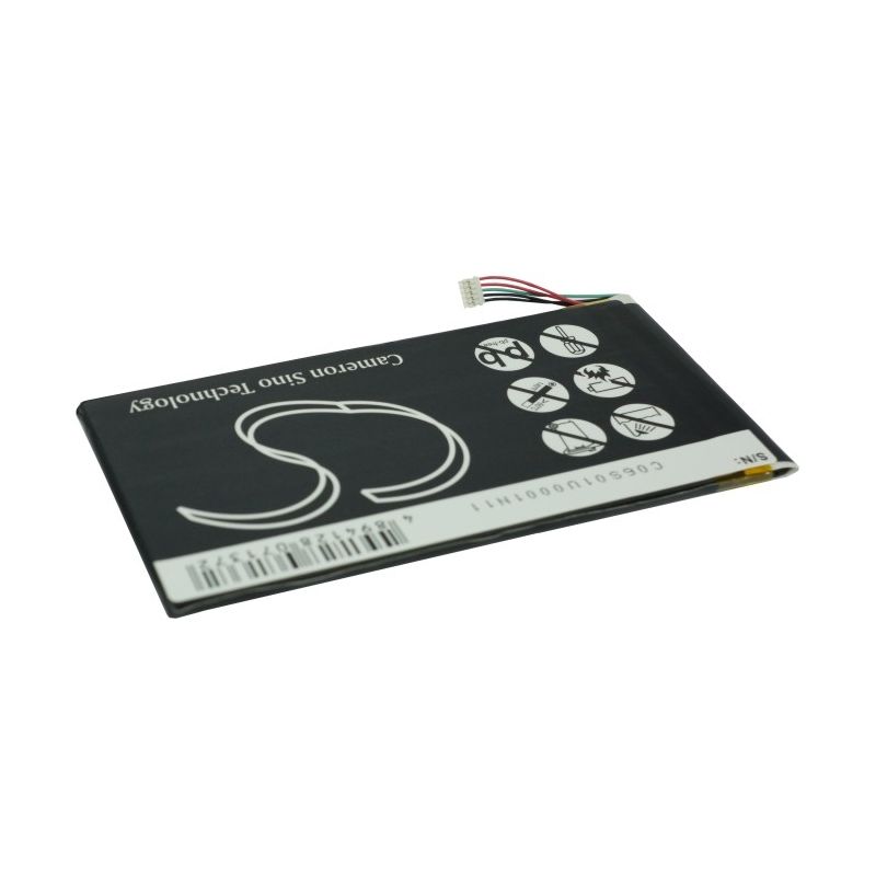 Li-Polymer Battery fits Huawei, Mediapad, Mediapad 7, Mediapad 7 Lite 3.7V, 4000mAh Tablet Cameron Sino Technology Limited