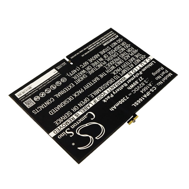 Li-polymer Battery Fits Apple, A1673, A1674, A1675 3.82v, 7300mah Tablet Cameron Sino Technology Limited