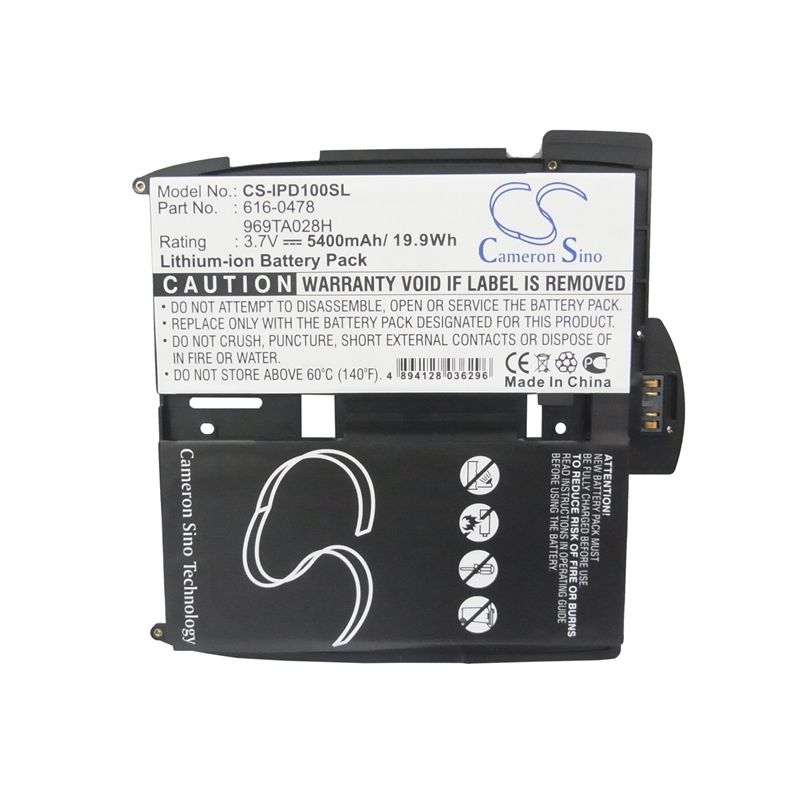 Li-polymer Battery Fits Apple, Ipad, Ipad 1st, Ipad A1219 3.7v, 5400mah Tablet Cameron Sino Technology Limited