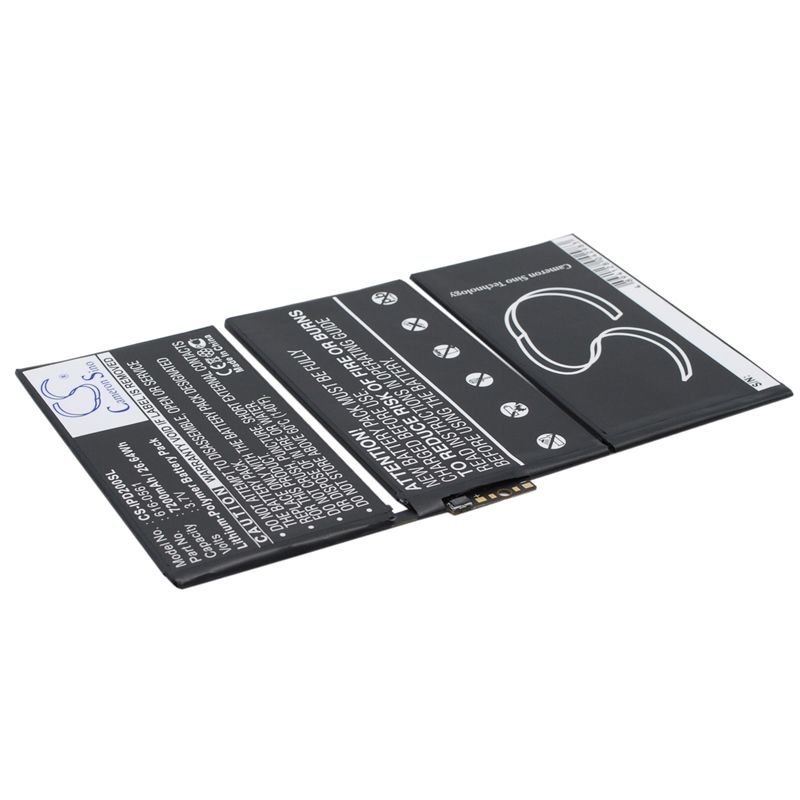 Li-polymer Battery Fits Apple, A1316, A1376, A1395 3.7v, 7200mah Tablet Cameron Sino Technology Limited