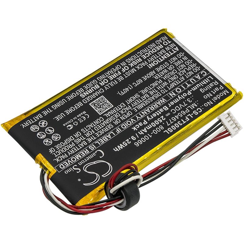 Li-polymer Battery Fits Leapfrog, Leappad 3, Leappad3 3.7v, 2500mah Tablet Cameron Sino Technology Limited