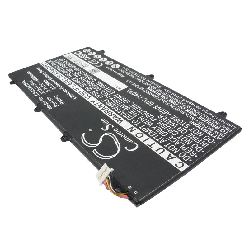 Li-polymer Battery Fits Lenovo, A2109a-f, Ideapad A2109, Ideapad A2109 9" 3.7v, 6000mah Tablet Cameron Sino Technology Limited
