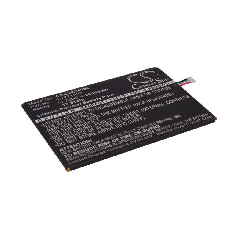 Li-polymer Battery Fits Lenovo, Ideapad A1000l-f60041, Ideapad A1010, Ideapad A1010-t 3.7v, 3650mah Tablet Cameron Sino Technology Limited