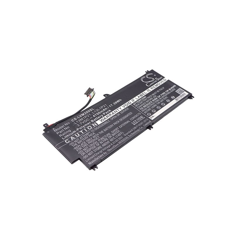 Li-Polymer Battery fits Lenovo, 20326-r, Ideatab Miix, Ideatab Miix 2 3.7V, 4700mAh Tablet Cameron Sino Technology Limited