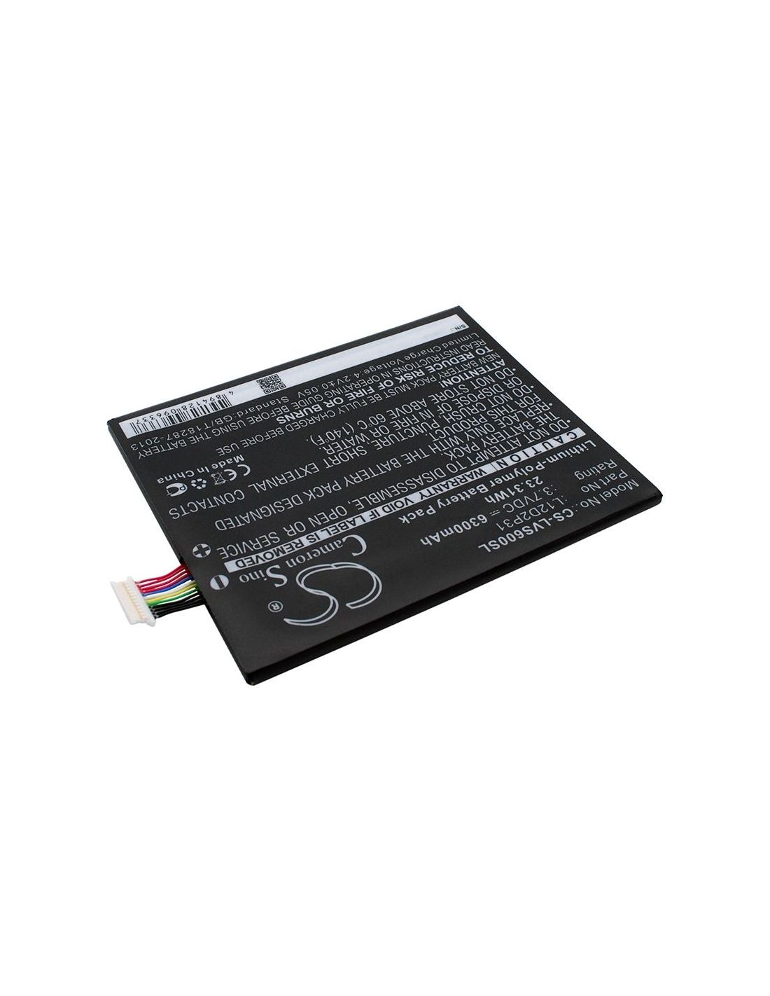Li-Polymer Battery fits Lenovo, Ideapad S2110a, Ideatab S2110, Ideatab S2110af 3.7V, 6300mAh Tablet Cameron Sino Technology Limited