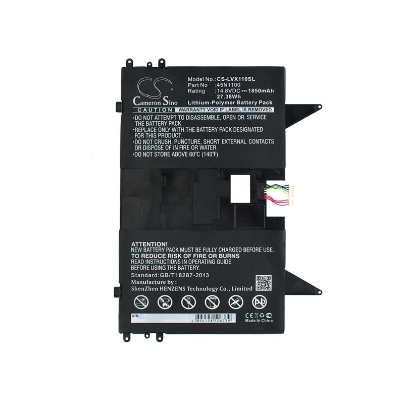 Li-Polymer Battery fits Lenovo, Thinkpad X1 Helix Tablet Pc 14.8V, 1850mAh Computer Cameron Sino Technology Limited (Suspended)