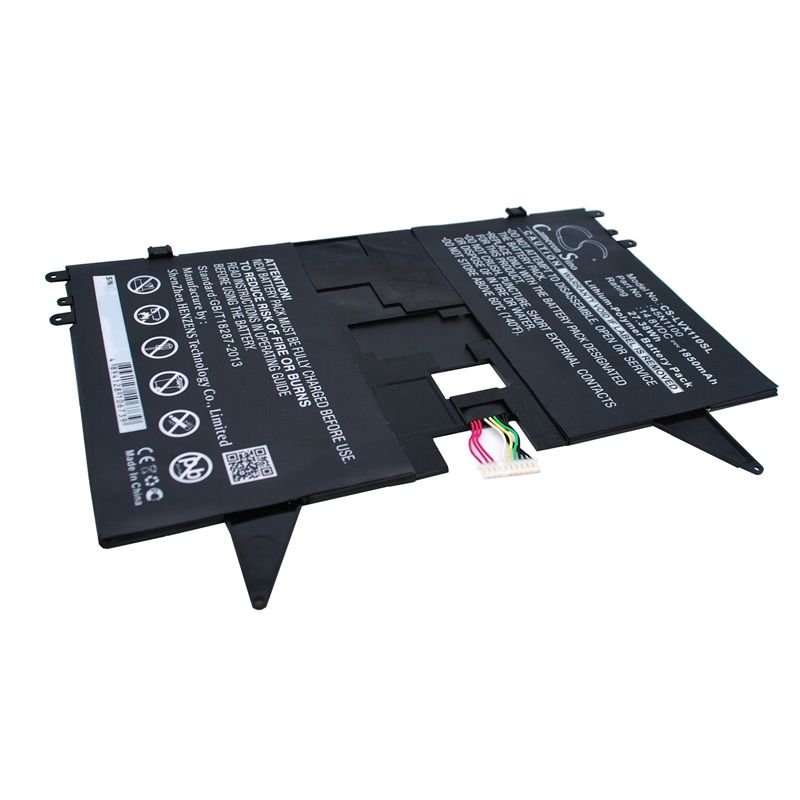 Li-Polymer Battery fits Lenovo, Thinkpad X1 Helix Tablet Pc 14.8V, 1850mAh Computer Cameron Sino Technology Limited (Suspended)