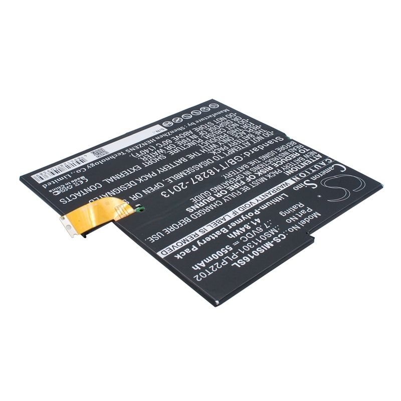 Li-polymer Battery Fits Microsoft, 4ym-00001, Mq2-0000, Ps2-00001 7.6v, 5500mah Tablet Cameron Sino Technology Limited