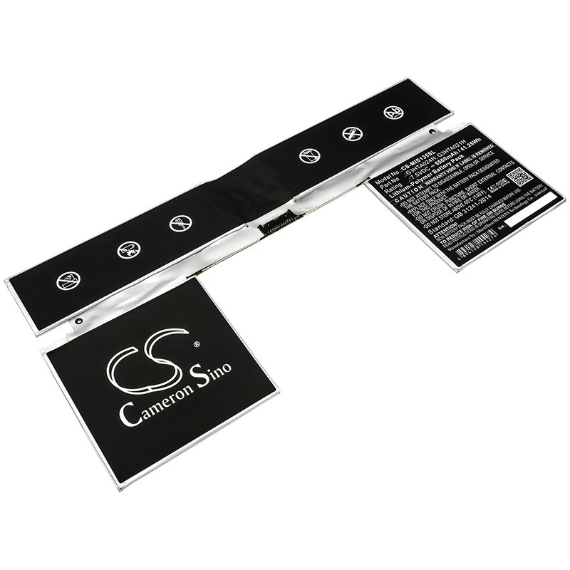 Li-polymer Battery Fits Microsoft, Surface113.5", Surface213.5", Surface213.5"1703 7.5v, 5500mah Tablet Cameron Sino Technology Limited