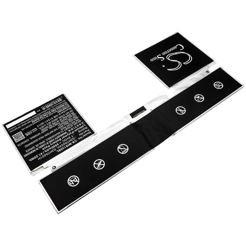 Li-polymer Battery Fits Microsoft, Surface113.5", Surface213.5", Surface213.5"1703 7.5v, 5500mah Tablet Cameron Sino Technology Limited