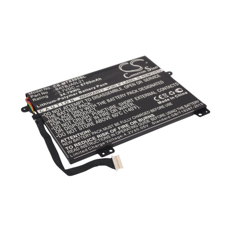 Li-Polymer Battery fits Motorola, Mz505, Xoom 10.1, Xoom Family Edition 3.7V, 6700mAh Tablet Cameron Sino Technology Limited