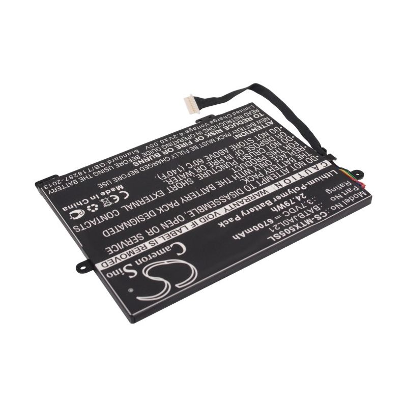 Li-Polymer Battery fits Motorola, Mz505, Xoom 10.1, Xoom Family Edition 3.7V, 6700mAh Tablet Cameron Sino Technology Limited
