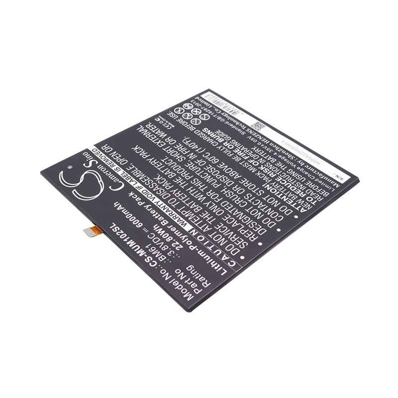 Li-polymer Battery Fits Xiaomi, Gd4250, Mi Pad 2 3.8v, 6000mah Tablet Cameron Sino Technology Limited