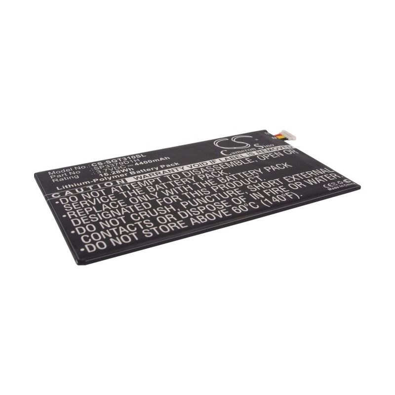 Li-polymer Battery Fits Samsung, Galaxy Tab 3, Galaxy Tab 3 8.0, Galaxy Tab3 3.7v, 4400mah Tablet Cameron Sino Technology Limited
