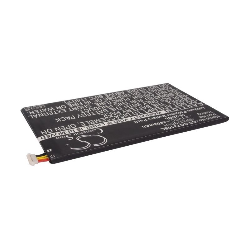 Li-polymer Battery Fits Samsung, Galaxy Tab 3, Galaxy Tab 3 8.0, Galaxy Tab3 3.7v, 4400mah Tablet Cameron Sino Technology Limited
