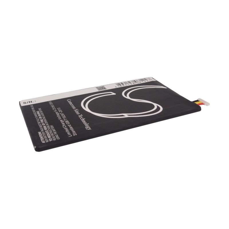 Li-polymer Battery Fits Samsung, Galaxy Tab 3, Galaxy Tab 3 8.0, Galaxy Tab3 3.7v, 4400mah Tablet Cameron Sino Technology Limited