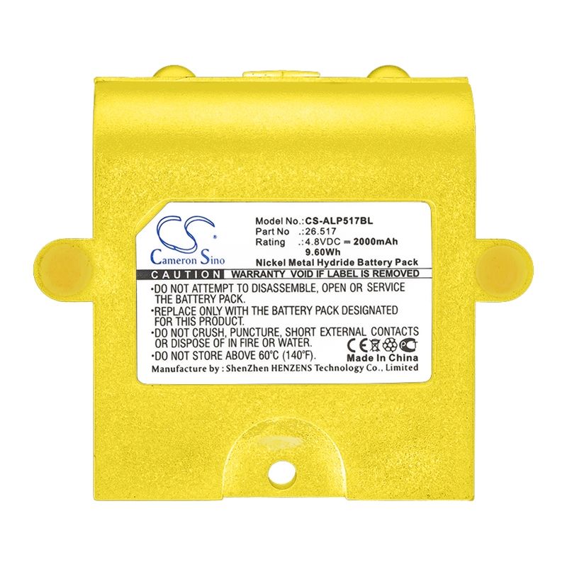 Ni-MH Battery fits Apollo, 26.517, Apollo 4.8V, 2000mAh Crane Remote Control Cameron Sino Technology Limited