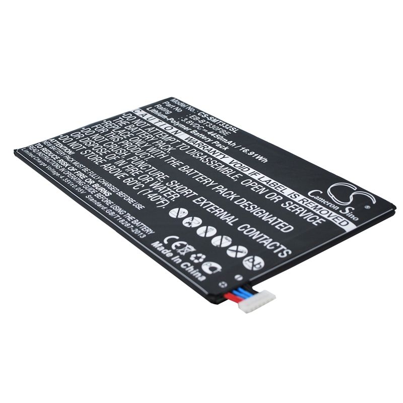Li-polymer Battery Fits Samsung, Galaxy Tab4 8.0 3g, Sm-t330, Sm-t330 Galaxy Tab 4 8.0 Wifi 3.8v, 4450mah Tablet Cameron Sino Technology Limited