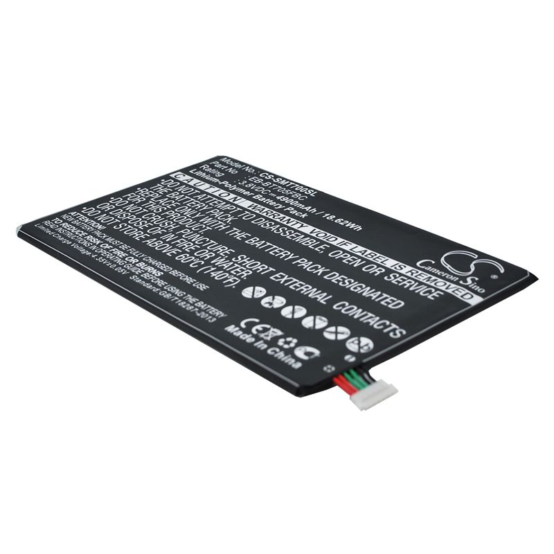 Li-polymer Battery Fits Samsung, Galaxy Tab S 8.4, Galaxy Tab S 8.4 Wifi, Klimt 3.8v, 4900mah Tablet Cameron Sino Technology Limited