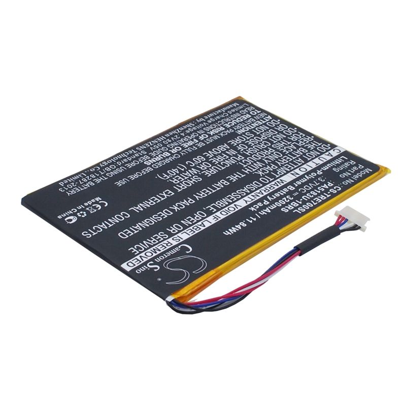 Li-Polymer Battery fits Toshiba, At7-b, At7-c, At7-c8 3.7V, 3200mAh Tablet Cameron Sino Technology Limited
