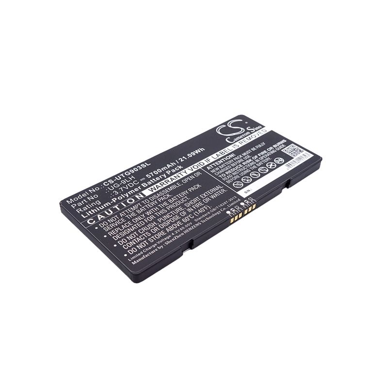 Li-Polymer Battery fits Unistrong, 7inch Ruggedized Tablet, Ug903 3.7V, 5700mAh Tablet Cameron Sino Technology Limited