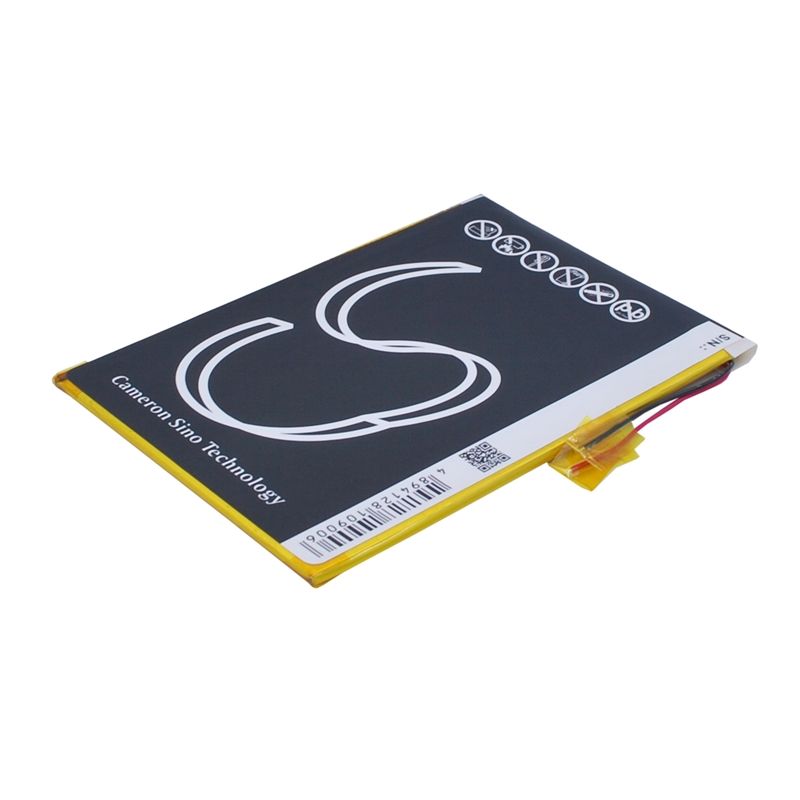 Li-Polymer Battery fits Visual Land, Me-9q, Prestige Elite 9q 9" 3.7V, 3300mAh Tablet Cameron Sino Technology Limited