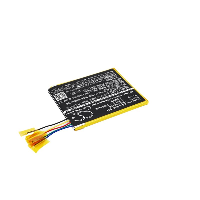 Li-Polymer Battery fits Fuhu, Nabi Jr, Nabijr-nv5a, Nv5a 3.7V, 2350mAh Tablet Cameron Sino Technology Limited