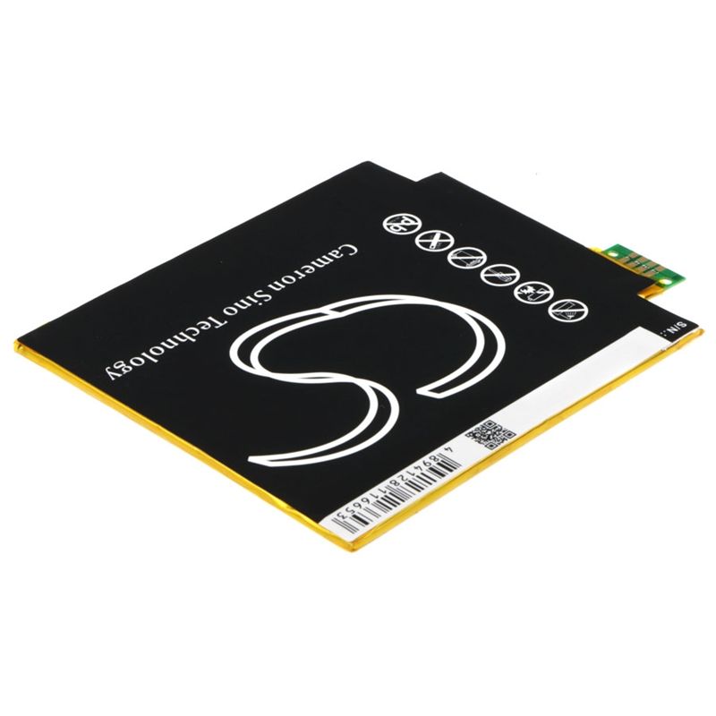 Li-Polymer Battery fits Verizon, Ellipsis 8, Ellipsis Kids, Ellipsis Kids Lte 3.7V, 4000mAh Tablet Cameron Sino Technology Limited