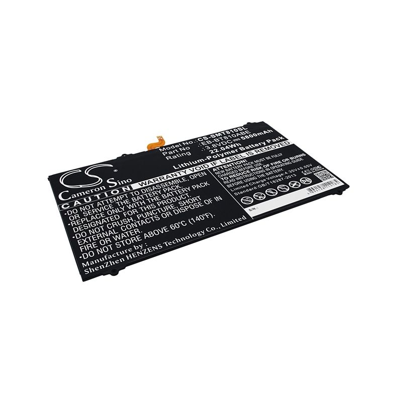 Li-polymer Battery Fits Samsung, Galaxy Tab S2 9.7 Lte-a, Galaxy Tab S2 9.7 Td-lte 3.8v, 5800mah Tablet Cameron Sino Technology Limited