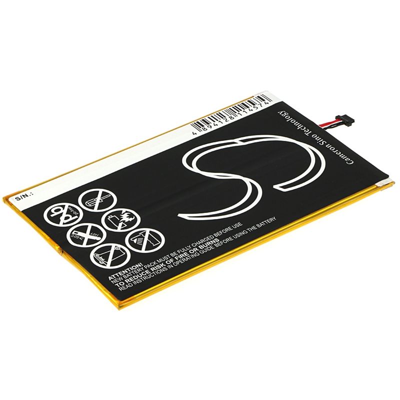 Li-polymer Battery Fits Insignia, Flex 10.1 Ns-15at10 3.7v, 7000mah Tablet Cameron Sino Technology Limited