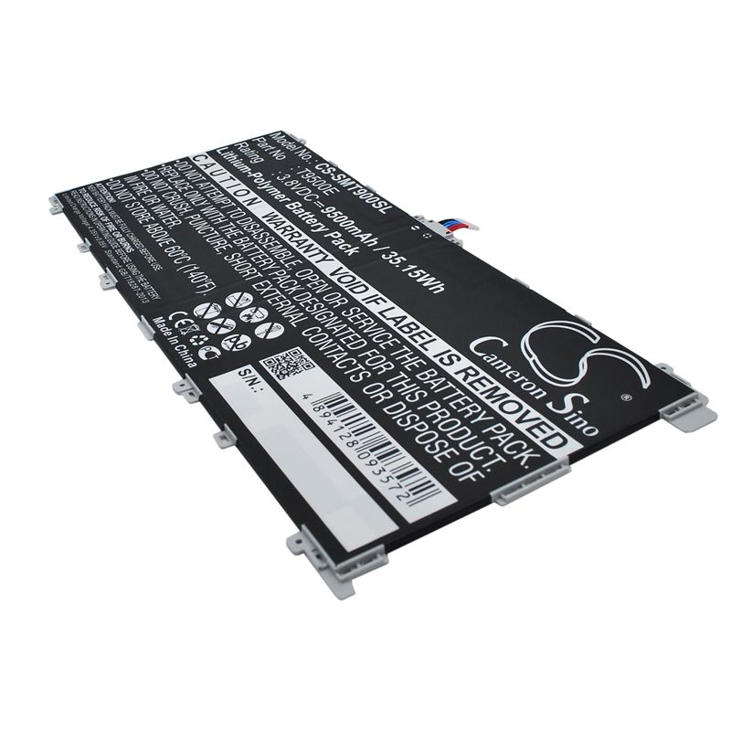 Li-polymer Battery Fits Samsung, Galaxy Tabpro 12.2, Sm-t900 3.8v, 9500mah Tablet Cameron Sino Technology Limited