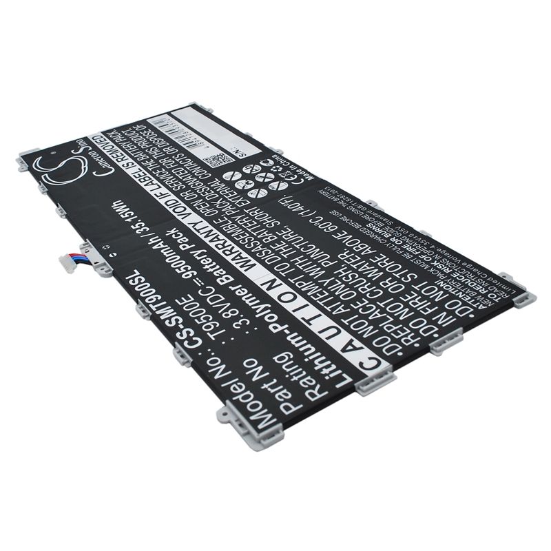 Li-polymer Battery Fits Samsung, Galaxy Tabpro 12.2, Sm-t900 3.8v, 9500mah Tablet Cameron Sino Technology Limited