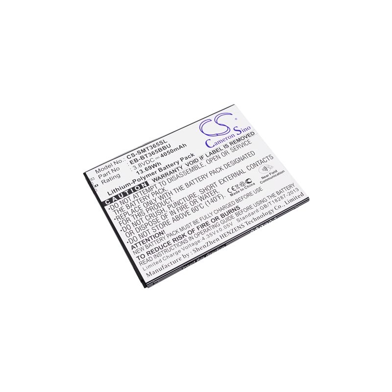 Li-polymer Battery Fits Samsung, Galaxy Tab Active, Galaxy Tab Active 2, 4050mah Tablet Cameron Sino Technology Limited