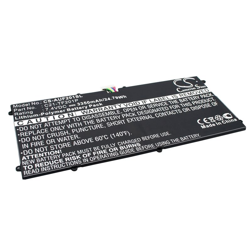 Li-polymer Battery Fits Asus, Tf201-1b002a, Tf201-1b04, Tf201-1b047a 7.4v, 3350mah Computer Cameron Sino Technology Limited (Suspended)