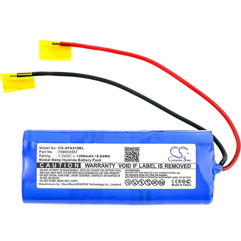 Ni-MH Battery fits Seik, Terra Fa5-10, Seik 7.2V, 1200mAh Crane Remote Control Cameron Sino Technology Limited