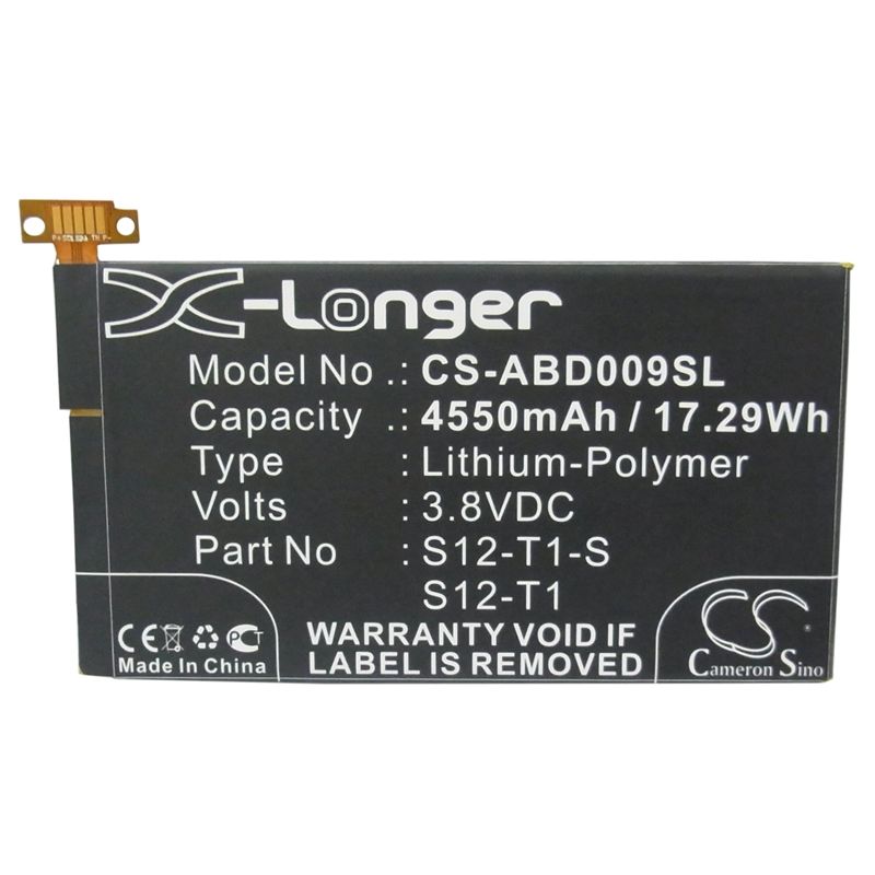 Li-polymer Battery Fits Amazon, C9r6qm, Kindle Fire Hdx, Kindle Fire Hdx 7 3.8v, 4550mah Tablet Cameron Sino Technology Limited
