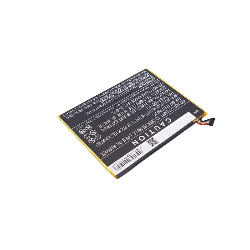 Li-Polymer Battery fits Amazon, Kindle Fire Hd 8 5th, Kindle Hd 8, Sg98eg 3.7V, 3210mAh Tablet Cameron Sino Technology Limited