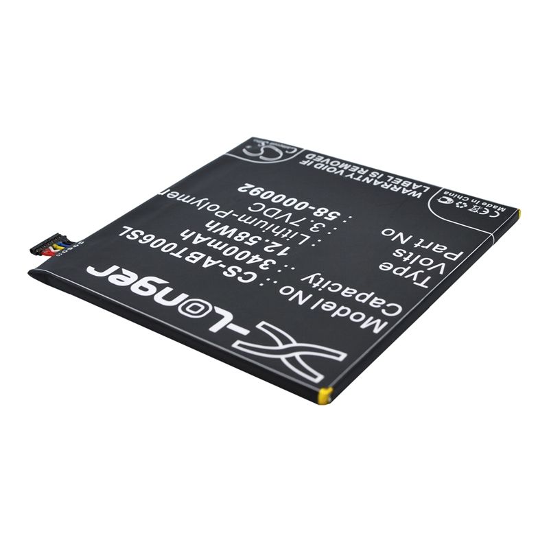 Li-polymer Battery Fits Amazon, 26s1006, B00kc6i06s, B00kc6iuo0 3.7v, 3400mah Tablet Cameron Sino Technology Limited