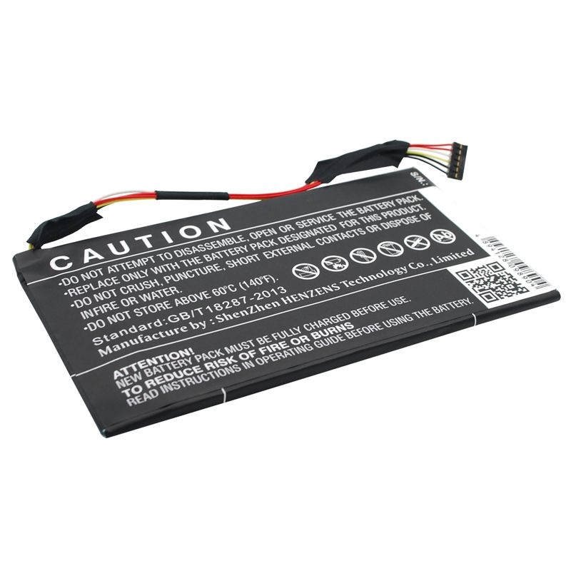 Li-Polymer Battery fits Asus, Padfone Infinity A80 10.1, Padfone Infinity A80 Tablet 3.75V, 5050mAh Tablet Cameron Sino Technology Limited