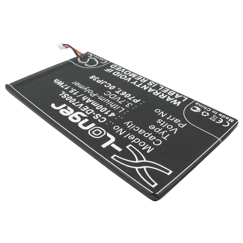 Li-polymer Battery Fits Dell, Venue 7, Venue 7 3740, Venue 8 3.7v, 4100mah Tablet Cameron Sino Technology Limited