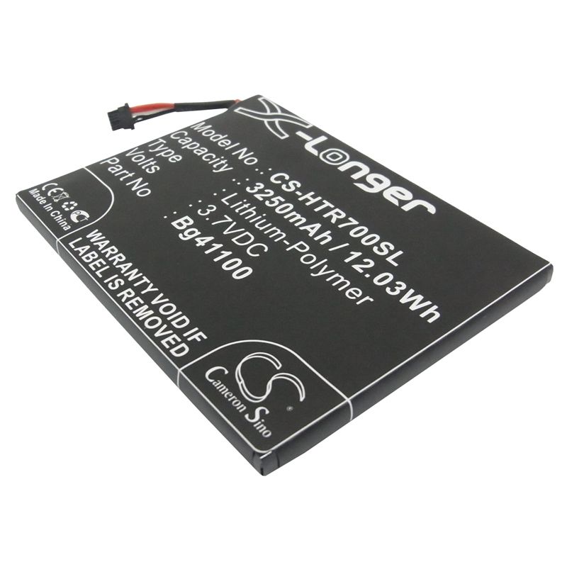 Li-Polymer Battery fits Htc, R7 3.7V, 3250mAh Tablet Cameron Sino Technology Limited